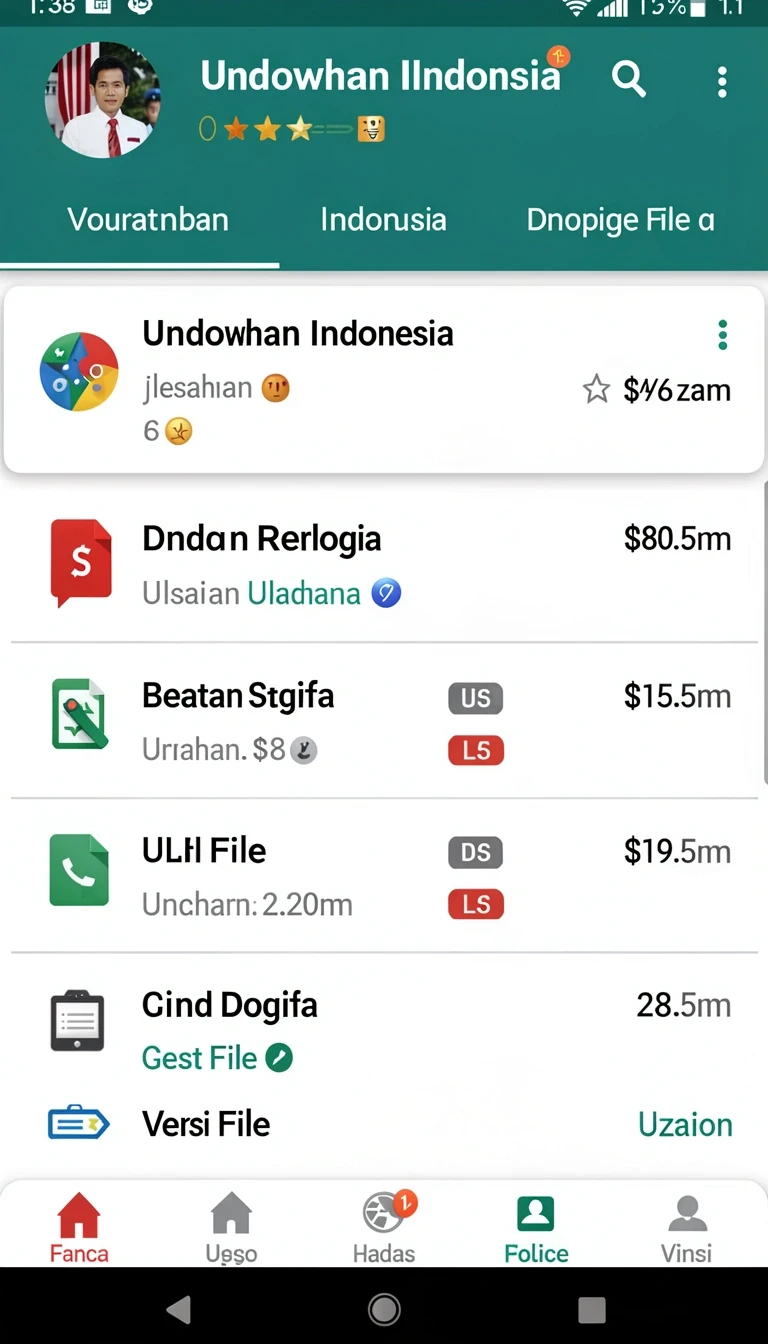 Tampilan utama aplikasi Download romo88 APK untuk Android yang intuitif dan efisien.