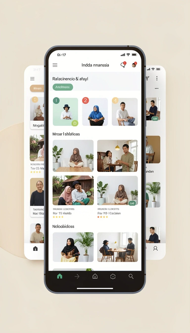 Tampilan utama aplikasi Review Aplikasi tumi123 yang intuitif dan efisien.