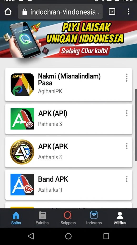 Tampilan utama aplikasi Review Aplikasi inatogel yang intuitif dan efisien.
