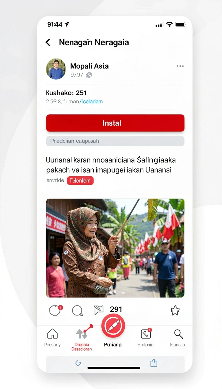 Tampilan utama aplikasi Review Aplikasi sl999 yang intuitif dan efisien.