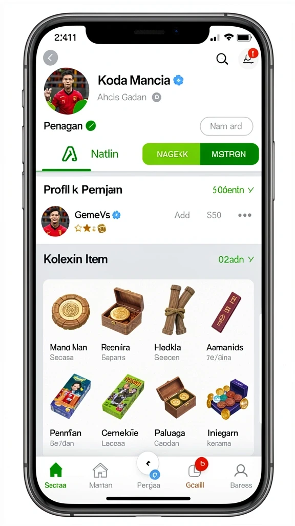 Tampilan utama aplikasi Review Aplikasi idrtoto Versi Terbaru yang intuitif dan efisien.